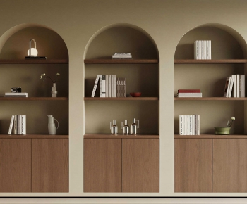 Wabi-sabi Style Bookcase-ID:316864013