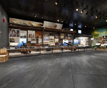 New Chinese Style Exhibition Hall-ID:724756003