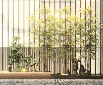 Japanese Style Plant Landscaping-ID:104301092