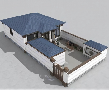 New Chinese Style Courtyard/landscape-ID:852279901