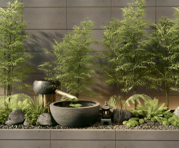 New Chinese Style Rockery Waterscape-ID:868052964
