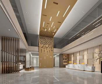 Modern Office Reception Desk-ID:582165963