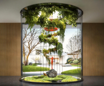 Modern Plant Landscaping-ID:510377883