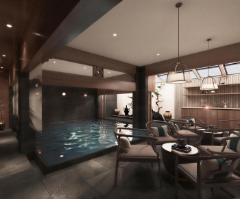 New Chinese Style Natatorium-ID:263792046