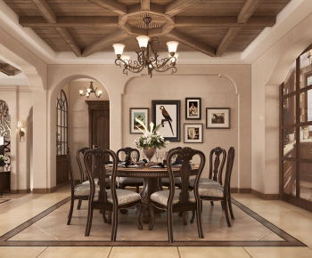 American Style Dining Room-ID:541958095