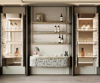 Modern Wine Cabinet-ID:795435919