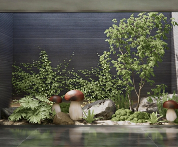 Modern Plant Landscaping-ID:887396104