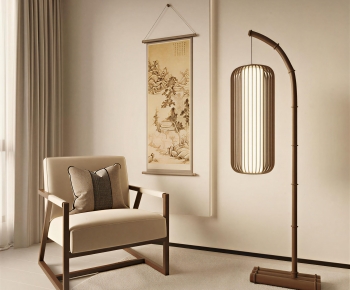New Chinese Style Lounge Chair-ID:868062021