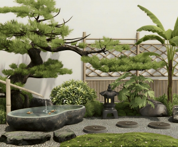 Japanese Style Courtyard/landscape-ID:805529129
