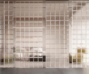 Modern Glass Screen Partition-ID:385720728