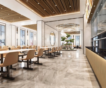 New Chinese Style Office Canteen-ID:275852928