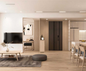 Japanese Style A Living Room-ID:939676059