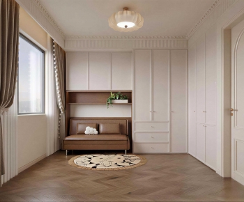 French Style Clothes Storage Area-ID:433851001