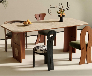 Modern Dining Table And Chairs-ID:860837948