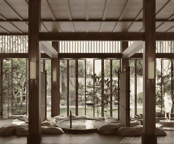 New Chinese Style Natatorium-ID:548445943