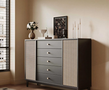 French Style Entrance Cabinet-ID:937055113