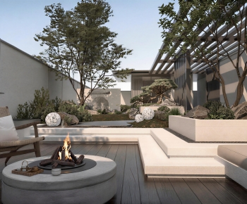 Modern Courtyard/landscape-ID:139055972