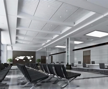 Modern Office Reception Desk-ID:147233963