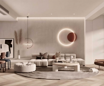 Wabi-sabi Style A Living Room-ID:216420894