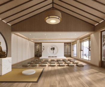 New Chinese Style Buddhist Temples-ID:849762926