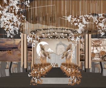 Modern Banquet Hall-ID:238640075