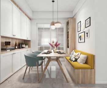 Nordic Style Dining Room-ID:127417094