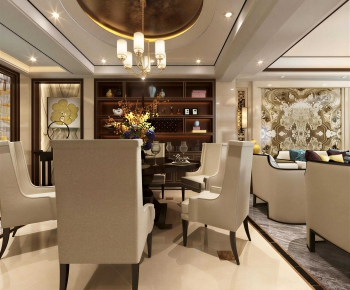 New Chinese Style Dining Room-ID:553113944