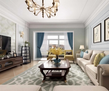 American Style A Living Room-ID:189126013