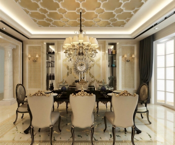 New Classical Style Dining Room-ID:603621044