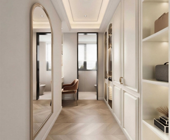 Simple European Style Clothes Storage Area-ID:846673973