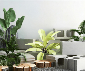 Modern Plant Landscaping-ID:395324956