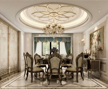European Style Dining Room-ID:356487996