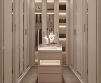 Modern Clothes Storage Area-ID:426146986