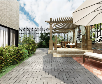 Modern Courtyard/landscape-ID:364703898