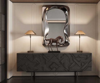 Modern Entrance Cabinet-ID:344808103