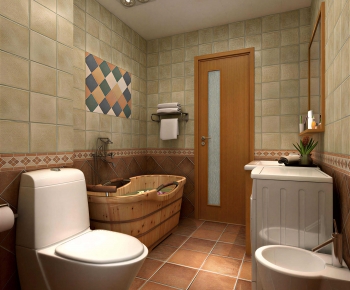 Retro Style TOILET-ID:311517955