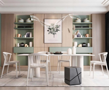 Nordic Style Dining Room-ID:386497021