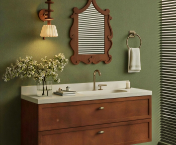 Modern Bathroom Cabinet-ID:460937984