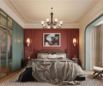 American Style Bedroom-ID:247394085