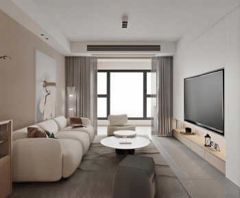 Modern A Living Room-ID:566488038