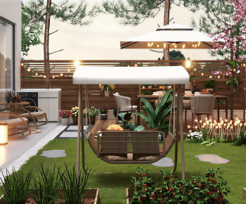 Modern Courtyard/landscape-ID:183923011