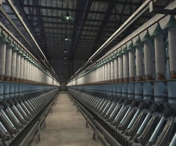 Modern Factory Floor/warehouse-ID:395040047