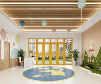 Modern Kindergarten Hall-ID:340109119