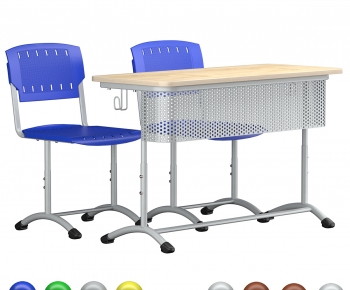 Modern Computer Desk And Chair-ID:604003916