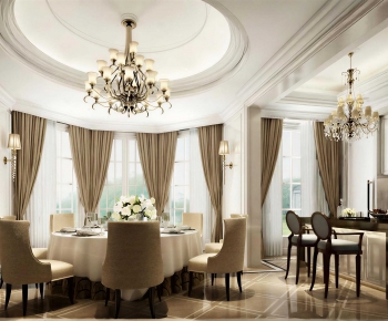 American Style Dining Room-ID:643354895