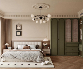 French Style Bedroom-ID:458019027