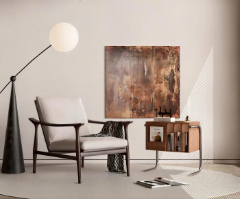 Wabi-sabi Style Lounge Chair-ID:393913039