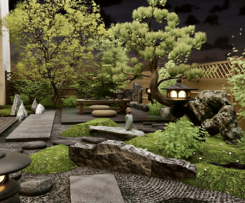 Japanese Style Courtyard/landscape-ID:913634061