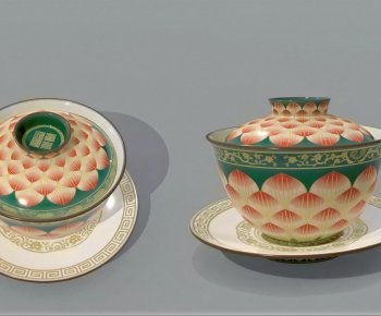 New Chinese Style Tea Set-ID:766808033