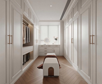 Simple European Style Clothes Storage Area-ID:693533908